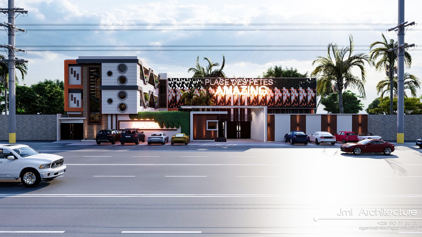 Place des Fêtes AMAZING — Centre événementiel contemporain et emblématique